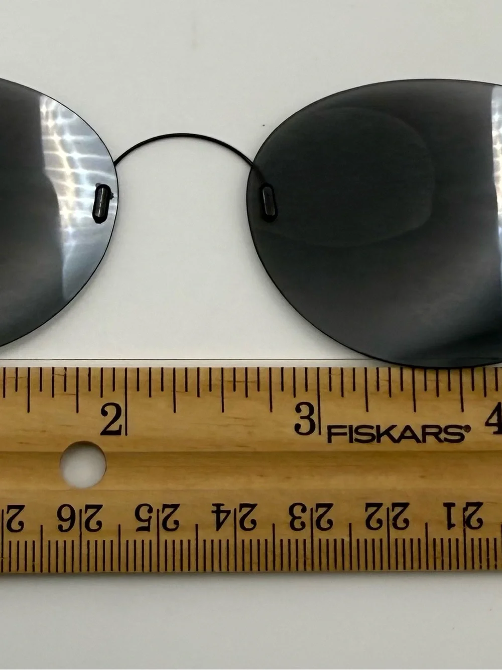 Source Unknown Black Round Women's Sunglasses